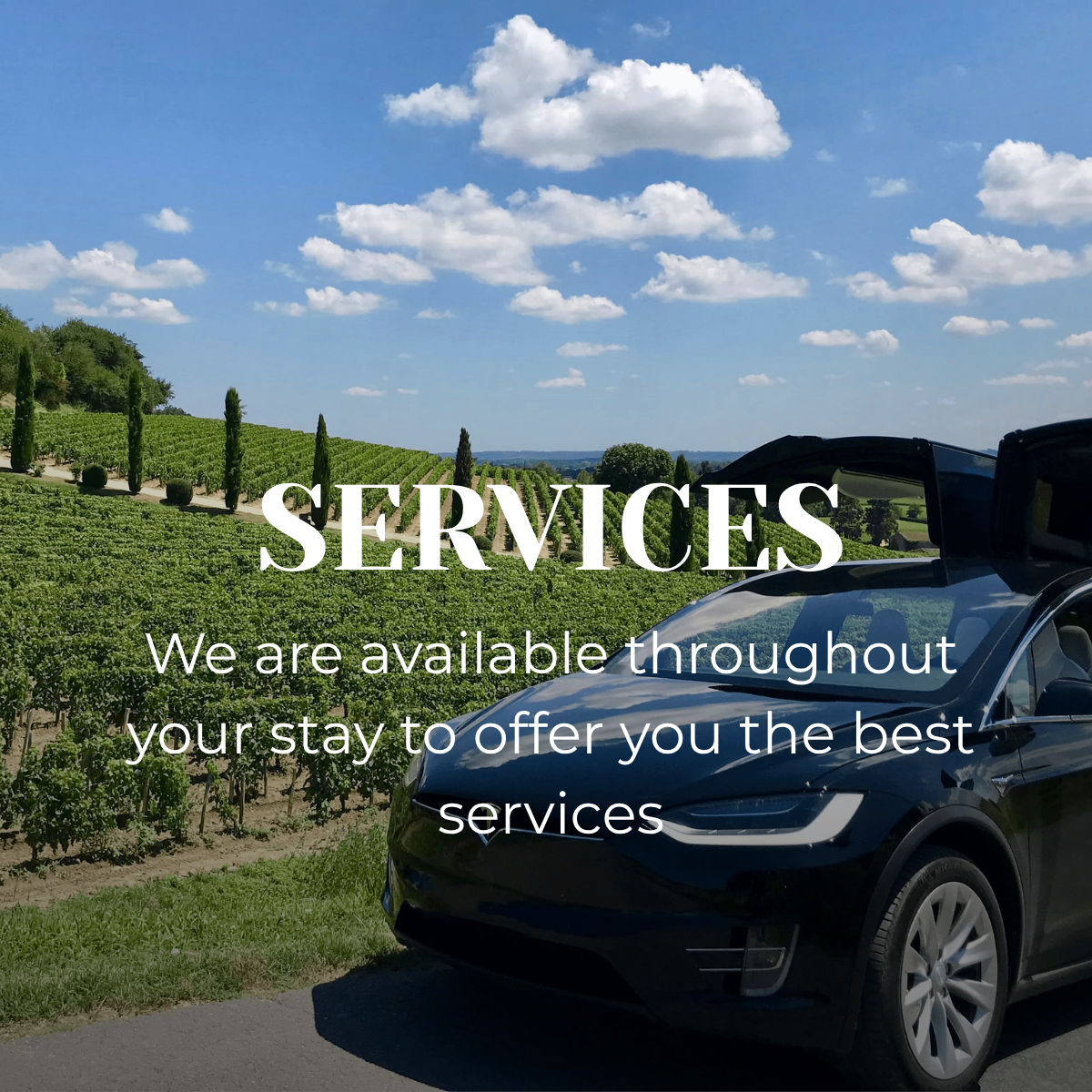 services wine stay
